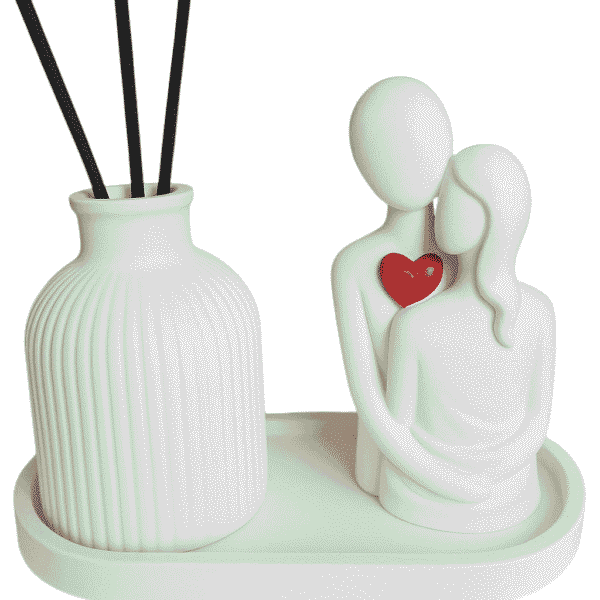 CPL-DIF-WHT COUPLE+DIFFUSER+PLATE