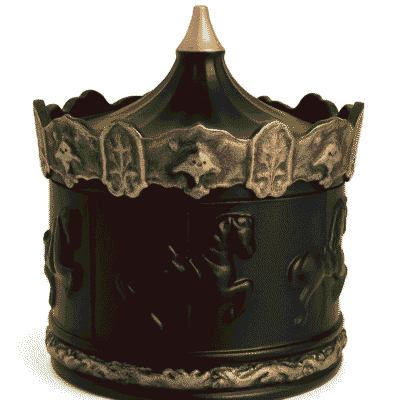 CSL-POT-BLK CAROUSEL POT