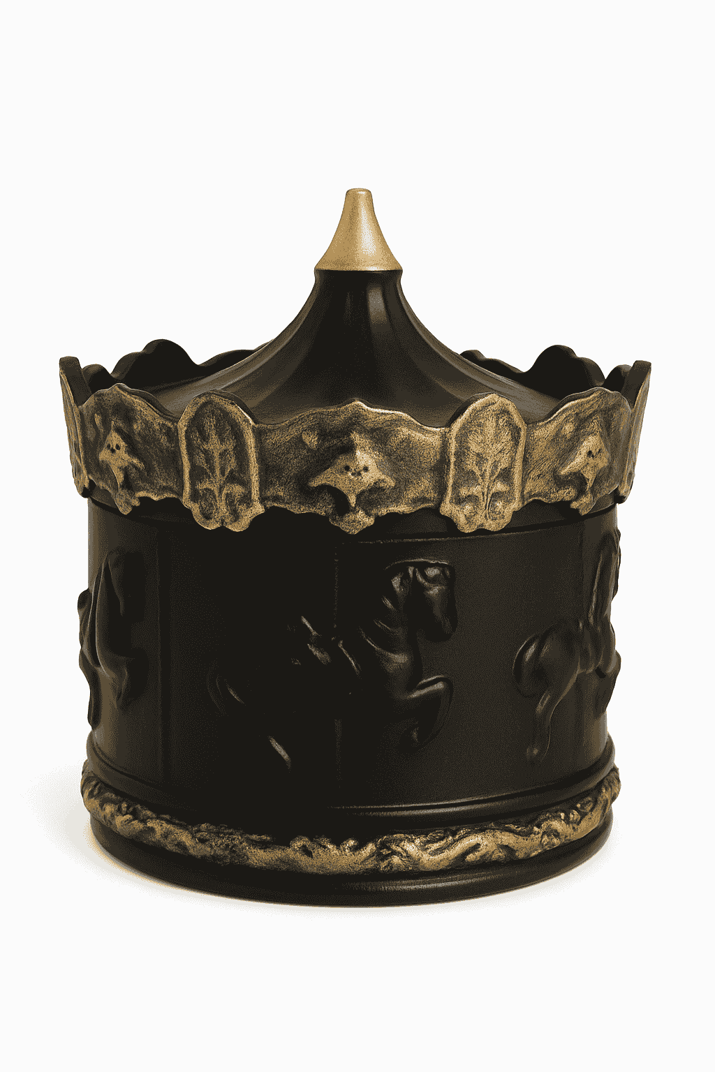 CSL-POT-BLK CAROUSEL POT
