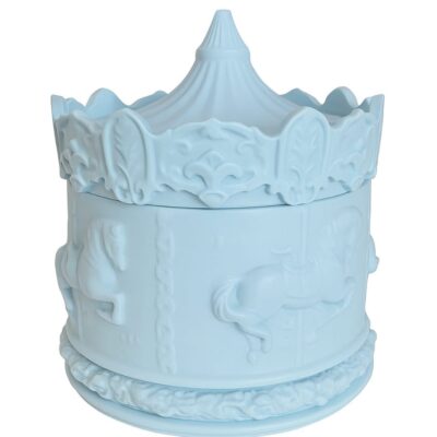 CSL-POT-BLU CAROUSEL POT