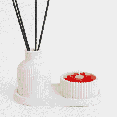 DIFFUSER +CANDLEPOT +PLATE