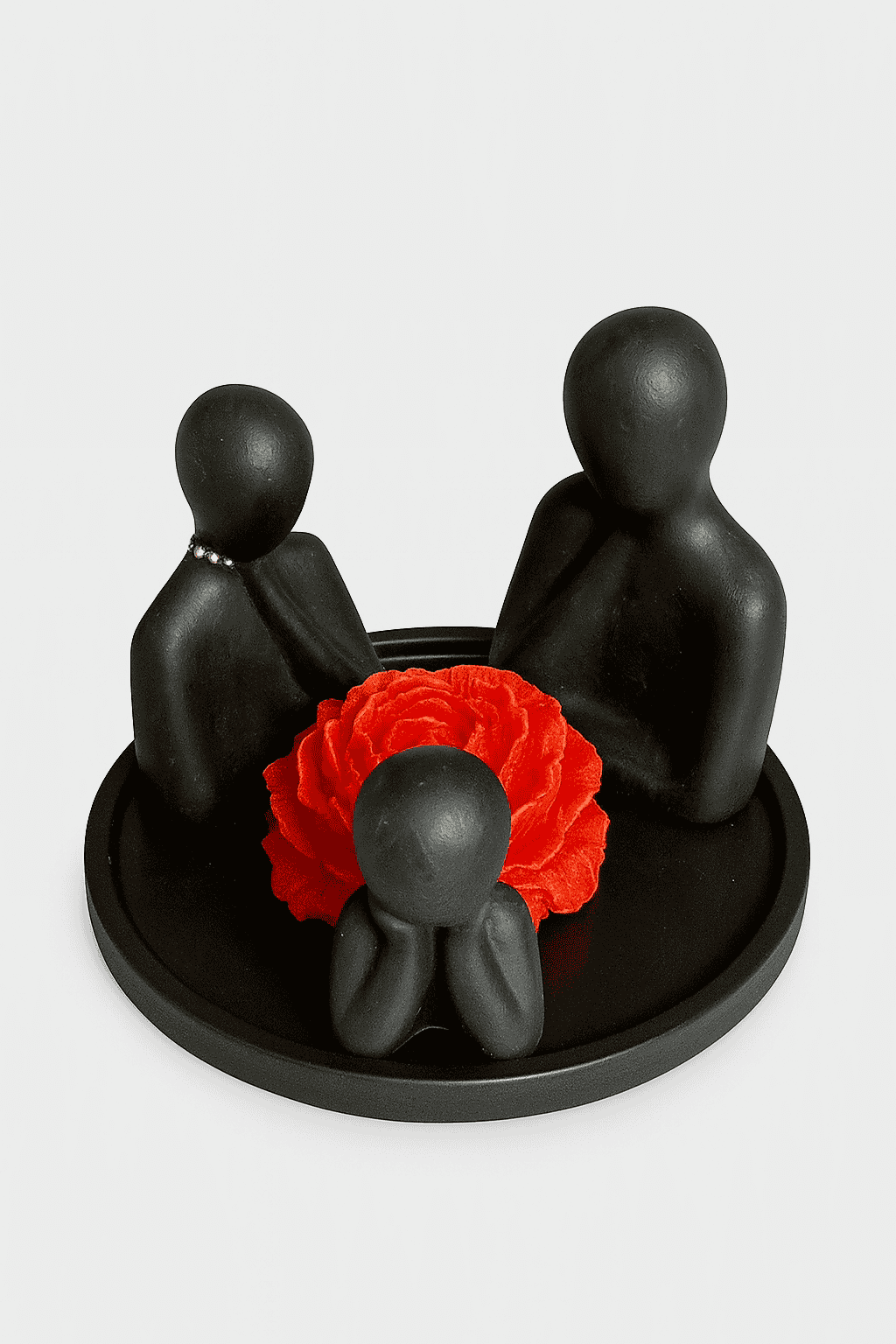 FAM-ROS-BLK FAMILY+ ROSE+PLATE