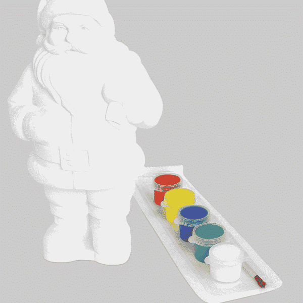 KID-XMS-PNT KIDS - XMAS FATHER+PAINT