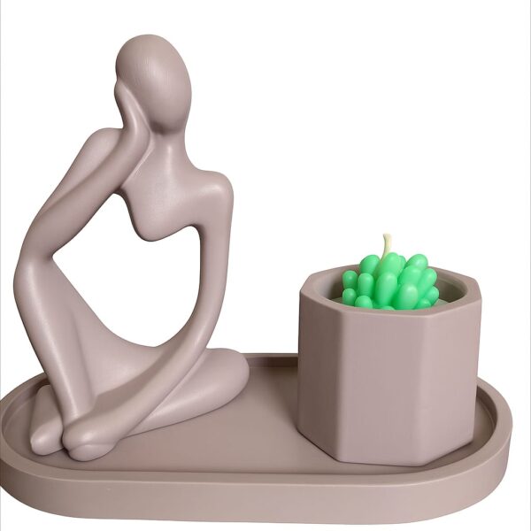 MAN+SUCCULENT +PLATE